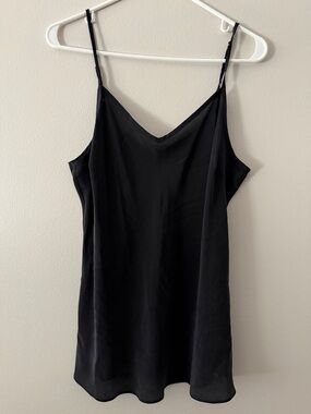 J. Crew Black Silk Cami